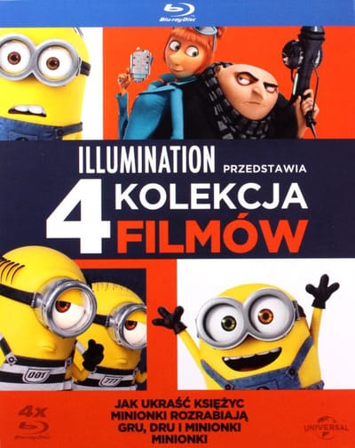 Minions / Despicable Me / Despicable Me 2 / Despicable Me 3 Collection [4xBlu-Ray]