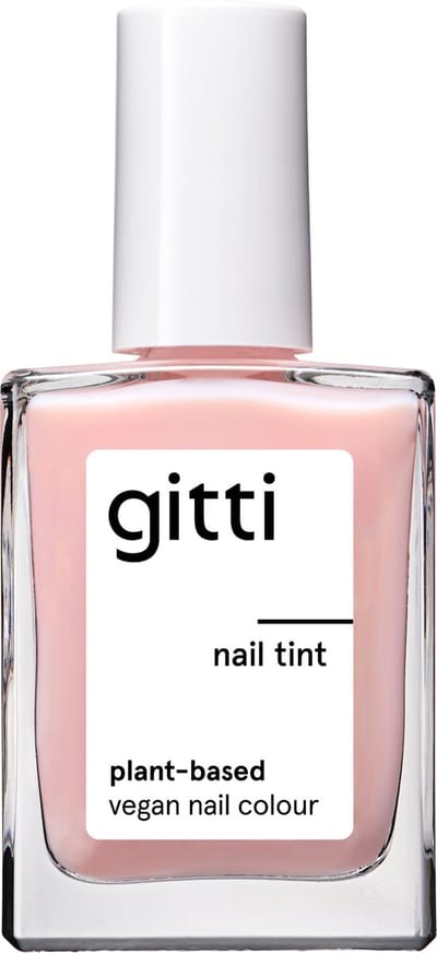 Gitti Nail Tint nagellak - vegan - 23 vrij - natuurlijke look - verzorgt de nagels - zacht roze kleur