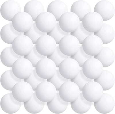 Pongballen Set - Tafeltennisballen Pingpong - Feest Decoratie - 300 Gekleurde Ballen - 40 mm Diameter - Wit