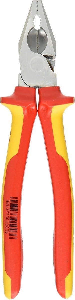 Combinatietang Geïsoleerd - Elektrische Tang - Veilig Elektra Werk - Hoge Hefboom Grip - 225mm Lengte