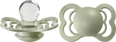 BIBS supreme | Fopspeen | Silicone | Sage | T1 | 0-6 maand