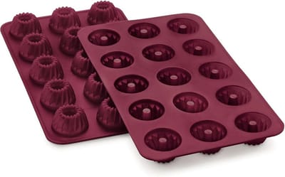 Mini Tulbandmaker Set van 2 – Bakvorm voor Eenvoudige Bereiding van 30 Kleine Tulbanden