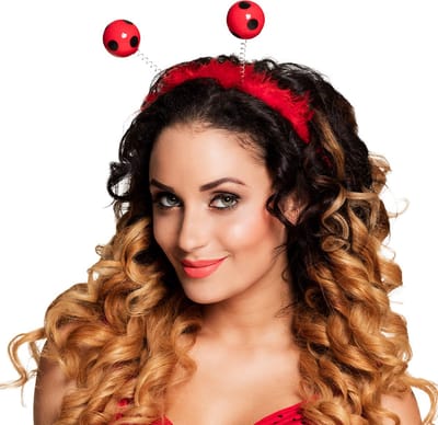 Boland - Diadeem Lieveheersbeestje - Één maat - Volwassenen - Vrouwen - Dieren