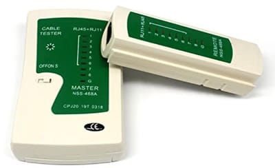 Multifunctionele netwerk LAN Ethernet-tester RJ45 RJ11 RJ12 - Compatibel met Cat 5, Cat 6, Cat 7 en Cat 8