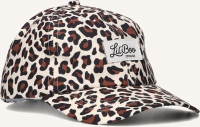 LIL'BOO Leopard Dad Cap Petten Meisjes - Bruin - Maat 1.5/4Y - M