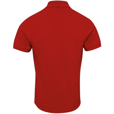 Premier Heren Coolchecker Plus Piqu Polo Shirt (Rood)