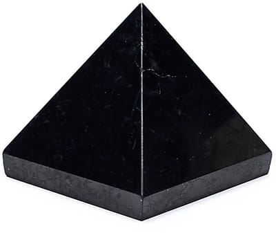 Shungiet piramide - 6x6 - Mineraal - M
