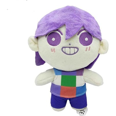 Poupée en peluche OMORI de jeu 20CM Oreiller en peluche Jouet Peluche Ensoleillée Jouets Mignons Accessoires Cosplay Omori Merch pour Enfant Cadeau de Noël Anniversaire