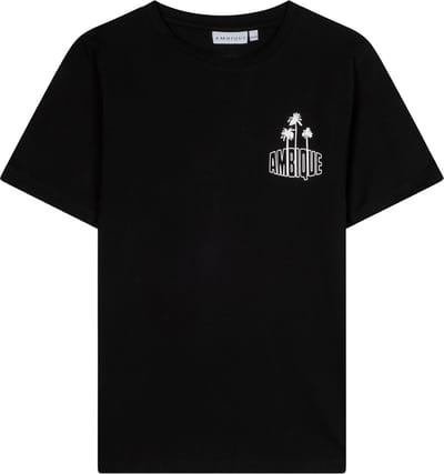 AMBIQUE - Preston T-Shirt - 101 black - Maat 134/140