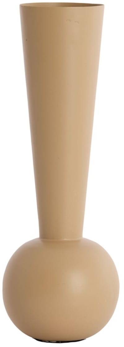 Vaas deco Ø10x30 cm TODI mat zand
