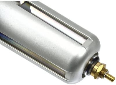 GEKO Luchtfilter en drukregelaar - automatische afvoer - 3/8" aansluiting - tot 10 bar