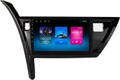 Autoradio met bluetooth - Carplay - Voor Toyota Corolla & Auris (2013-2016) - Geschikt voor Apple en Android - Stereo - Navigatie - Navigatiesysteem auto - 1GB 16GB
