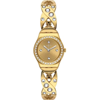 Swatch Irony XS YSG164G Goldy hug Horloge