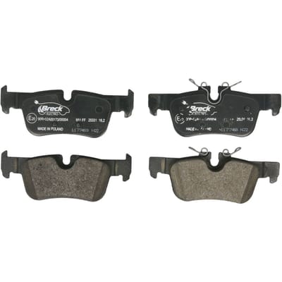 Remblokset BRECK 25331 00 651 00, achter