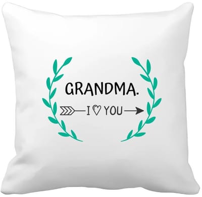 Akyol - grandma i love you Kussen hoes - Oma - de liefste oma - verjaardag - cadeautje voor oma - oma artikelen - kado - geschenk - 40 bij 40 cm