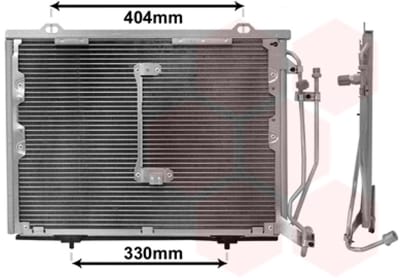 Van Wezel - LUCHTCONDENSATOR VOOR MERCEDES BENZ C-CLASS W202 1993-2000 2028300770