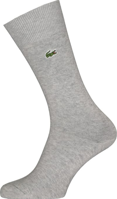 Lacoste sokken (1-pack) - grijs melange