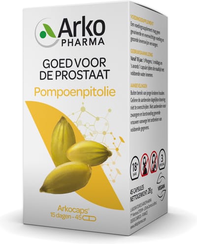 Arkocaps Pompoenpitolie - 45 Capsules