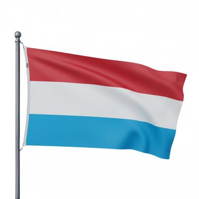 Trasal - vlag Luxemburg - luxemburgse vlag - 150x90cm
