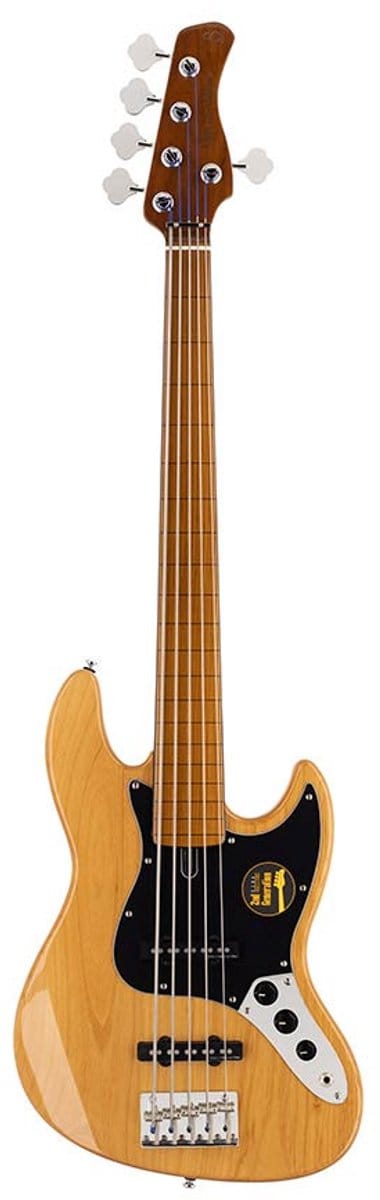 Sire Marcus Miller V5 Fretless 2nd Gen 5 Natural - Elektrische basgitaar - hout / naturel