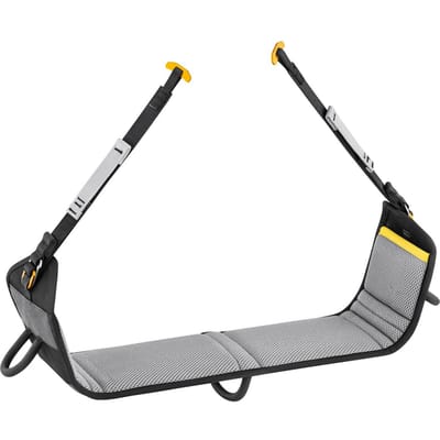 Petzl PODIUM Black/Yellow – Comfortabele werkstoel 50 kg