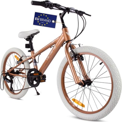 Kinderfiets voor jongens 20 inch met 6 versnellingen - Verstelbare hoogte en comfort