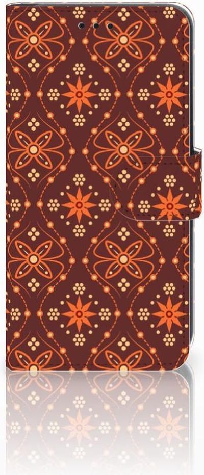 Xiaomi Mi A2 Lite Telefoon Hoesje Batik Brown
