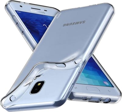 HB Hoesje Geschikt voor Samsung Galaxy J7 2018 - Siliconen Back Cover - Transparant