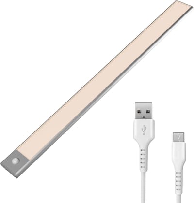 Nince LED Verlichting met Bewegingsssensor - 1 Stuk - Kastverlichting - LED Lamp - Keukenlamp - Keukenverlichting - Trapverlichting - Draadloos - Oplaadbaar - LED Strip - Ledstrip - Nachtlampje - Kastlamp