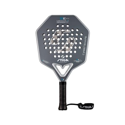 Stiga 18K Hard 2 Cybershape Padel racket Testrackets
