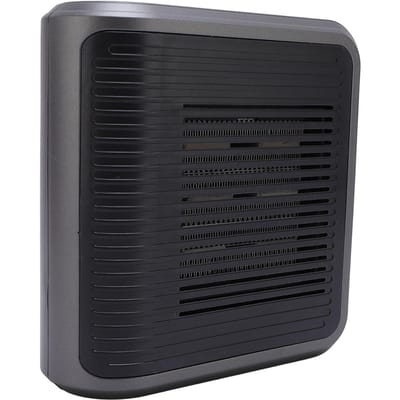 800W Draagbare Kachel Multifunctionele Touch Timing Afstandsbediening Wandmontage Elektrische Ruimteverwarmer EU Plug black
