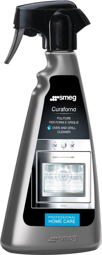 SMEG professionele ovenreiniger - 500ml - voor oven grill kookplaat en barbecue - CURAFORNO schoonmaakmiddel