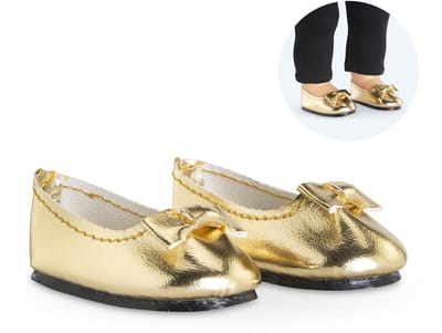 Corolle poppen Gouden Ballerina Schoenen 36cm accessoire.