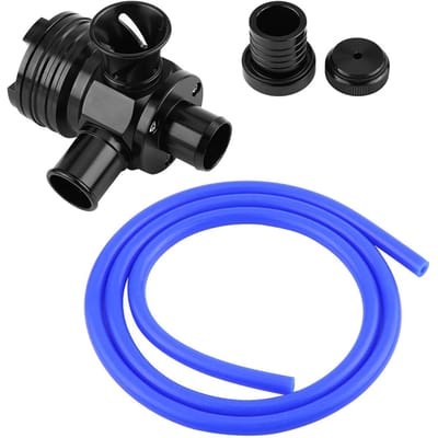 Auto Omleider Turbo BOV Blow Off Valve Voor 1.8T 2.7T Motor Zwart zwart