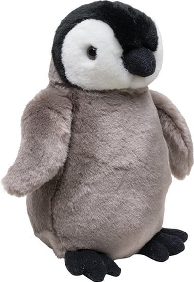 Nature Planet Pluche Koningspinguin kuiken -24 cm - pinguin knuffel - Konings pinguins
