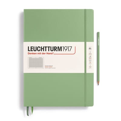 Leuchtturm1917 A4+ Master Classic Squared / Geruit Sage