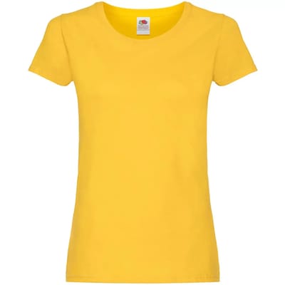 Dames-T-shirt Fruit of the Loom Original