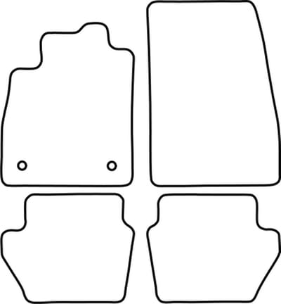Mattenset Ford Mondeo - 2007 - 2013