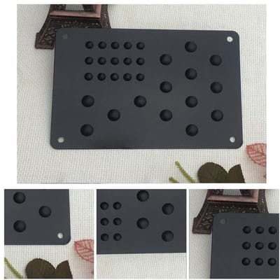 Dailygoods- Vloermat Universeel - Aluminiumlegering - Antislip - Waterdicht - Duurzaam - Eenvoudige installatie - Pedal Pad