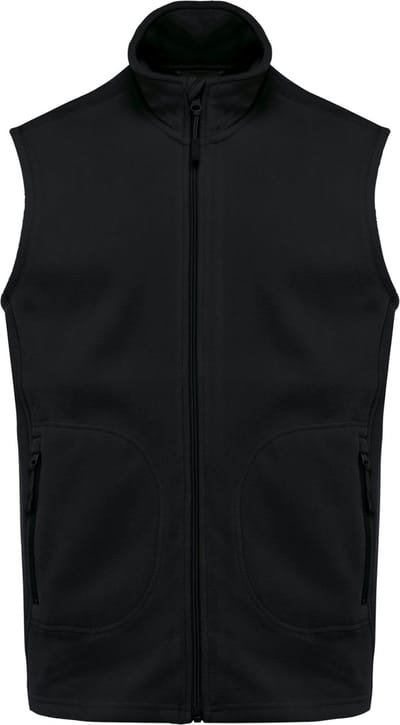 Kariban Ecologische uniseks bodywarmer van microfleece K9120 - Black - 3XL