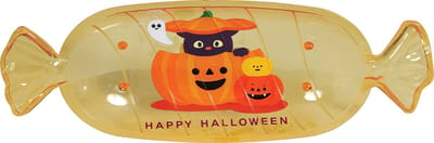 Fiestas Guirca - Oranje Halloween snoep schaal - 34 x 13 cm