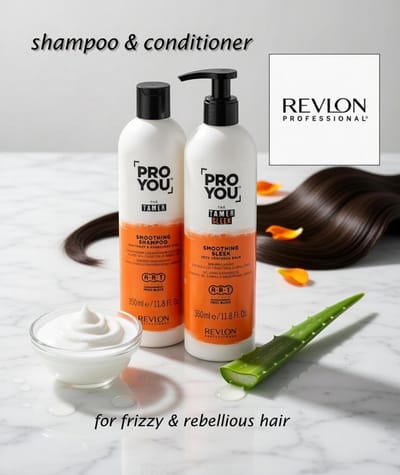 Set: Revlon- Pro You - smoothing shampoo & Balm - the tamer