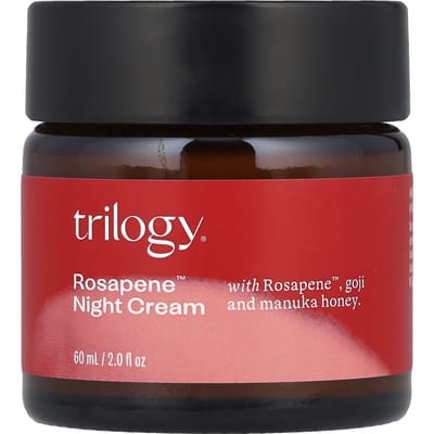 Trilogy, Crème de Nuit Rosapene, 2 fl oz (60 ml) red