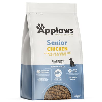 4 kg Applaws All Breed Senior Kip Hondenvoer droog