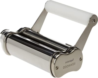 Tagliolini Roller - Pastamaker Accessoire - Verse Pasta Maken - Roestvrij Staal - 4 mm Breed - Zilverkleurig