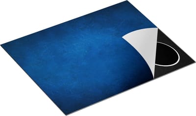 Chefcare Inductie Beschermer Blauwe Achtergrond - Blauw - 65x50 cm - Afdekplaat Inductie - Kookplaat Beschermer - Inductie Mat