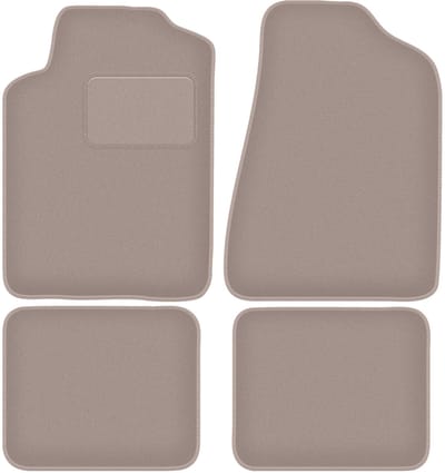 Beige velours vloermatten voor: Chrysler Sebring I cabriolet, sedan (1995-2001)