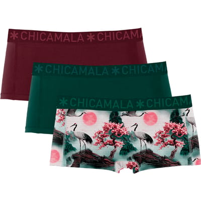 Chicamala – Boxershort Meisjes – 3 Pack – Normale Lengte – Onderbroek Meisjes – Kinderkleding– Meisjes Ondergoed – 95% Katoen – Meisjeskleding