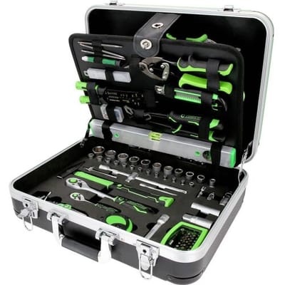 KS Tools 512.0145 COMPETITION 1/4+1/2 Universal-Werkzeug 512.0145 Gereedschapsset Universeel Incl. koffer
