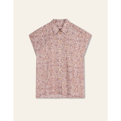 Oilily Banana Blouse- maat36 Lavender Mist